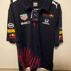 Red Bull Racing Honda F1 Team polo. Size XL